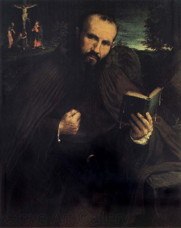 Lorenzo Lotto Portrait of Brother Gregorio da Vicenza